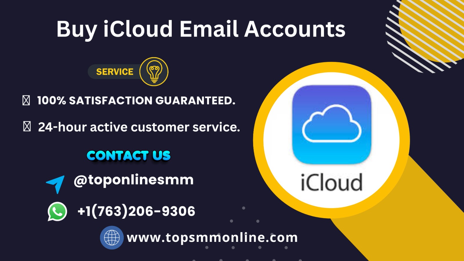 Buy iCloud Email Accounts